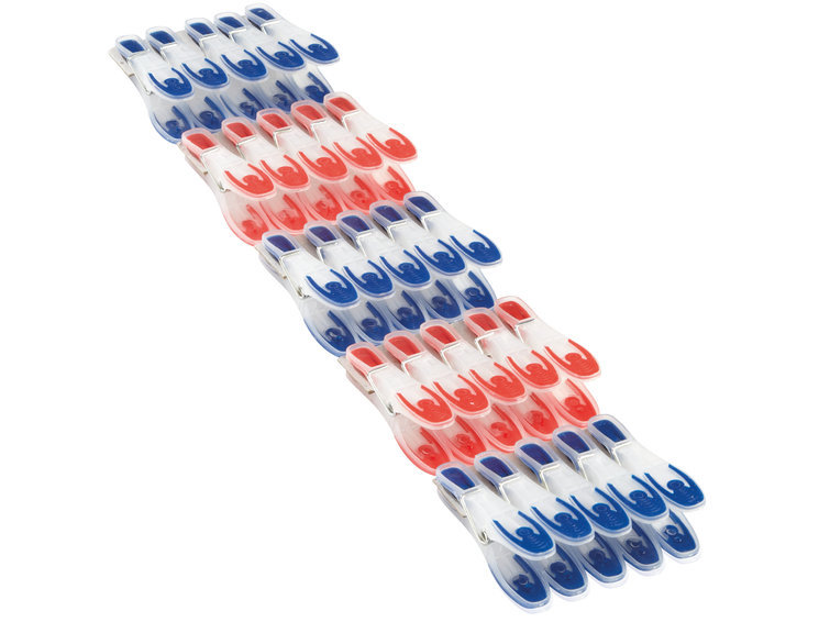 Leifheit, Komplet spinaczy do bielizny 25 szt. 85660