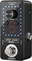 LEKATO Looper 9-pętlowy z tunerem i USB do gitary i basu
