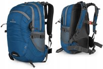LEKKI PLECAK MIEJSKI BERGSON FLORO 28L | WENTYLOWANY PRZEWIEWNY | NIEBIESKI Bergson