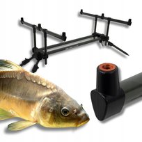 Lekki ROD POD stanowisko KARPIOWE wędkarskie stojak na wędki MIKADO Mikado