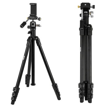 Lekki Statyw Fotograficzny 150Cm Mitoya Mty202F Z Uchwytem Do Telefonu - MITOYA