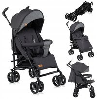 LEKKI WÓZEK SPACEROWY SPACERÓWKA OBRACANE KOŁA + AKCESORIA LIONELO IRMA