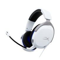 Lekki zestaw słuchawkowy do gier HyperX Cloud Stinger 2 Core z obrotowym mikrofonem do wyciszenia, przetworniki 40 mm, biały HyperX
