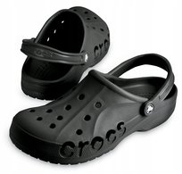 Lekkie Klapki Crocs Baya 10126 Czarne Męskie 46,5 Crocs