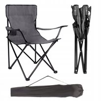 Lekkie Krzesło Składane Wędkarskie Turystyczne Kamping Jackmors