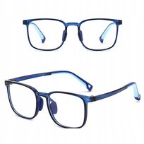 Lekkie Okulary dla Dzieci do Komputera Zerówki BLUE LIGHT Oprawki dziecięce
