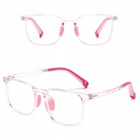 Lekkie Okulary dla Dzieci do Komputera Zerówki BLUE LIGHT Oprawki dziecięce