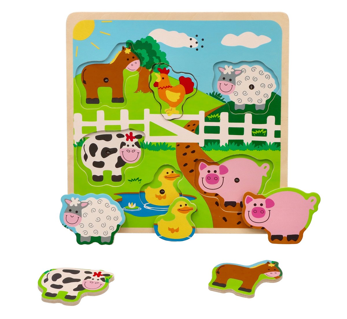 Lelin, puzzle muzyczne Farma
