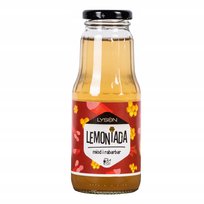 Lemoniada miód rabarbar bez cukru naturalna