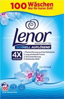 Lenor Aprilfrisch Universal Proszek Do Prania 100 Prań  6Kg - Lenor