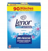 Lenor proszek do prania do białego Aprilfrish 90p. 4,95kg Lenor