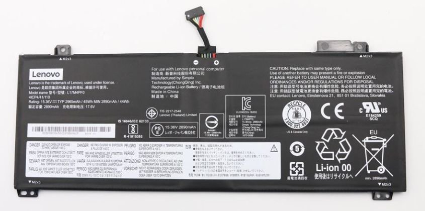 Batterie ANTIEE 71Wh L22D4PE1 Pour Lenovo ThinkBook 16 G6/G7/G8 - 15.36V - Compatible Modèles Listés - 9