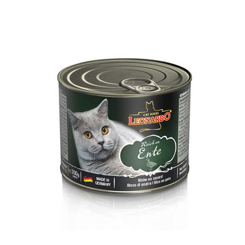 Leonardo Quality Selection Mokra karma dla kotów bogata w kaczkę 200g - Leonardo
