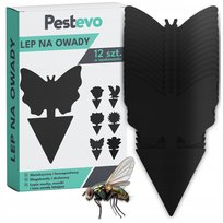 LEP DO DONICZEK NA ZIEMIÓRKI MSZYCE MRÓWKI MUSZKI OWOCÓWKI OWADY PUŁAPKAx12