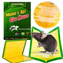 LEP NA MYSZY SZCZURY PUŁAPKA 1X ŁAPKA MYSZOŁAPKA SILNY MOCNY KLEJ AROMAT