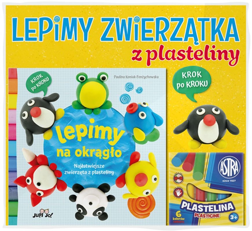 Empik Lepimy na okrągło. Najłatwiejsze zwierzęta z plasteliny
