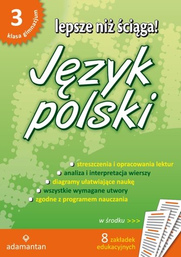 Sprawdzian Z Lektur Klasa 3 Gimnazjum