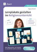 Lernplakate gestalten im Religionsunterricht 5-6 Auer Verlag in der AAP Lehrerwelt GmbH