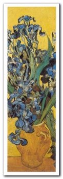 Les Iris, (Detail) plakat obraz 35x100cm - Wizard+Genius