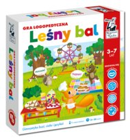Leśny bal, gra logopedyczna, Kapitan Nauka, gra planszowa
