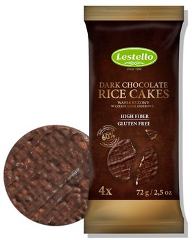 Lestello Wafle Ryżowe w Czekoladzie Bezglutenowe 72g - Lestello