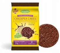Lestello - Wafle z Ciecierzycy w Czekoladzie 34g Lestello