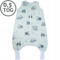 LETNI Śpiworek z nogawkami 110-122 L 0,5 TOG BAWEŁNA 100% PRODUKT POLSKI