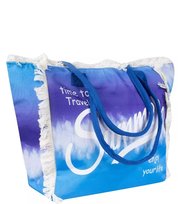 Letnia duża torba plażowa ombre SUMMER Agrafka
