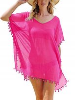 Letnia Tunika Plażowa Pareo Narzutka Na Plażę Sukienka Damska Szyfon Kolory