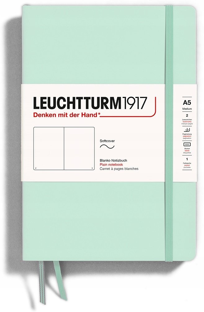Фото - Щоденник Leuchtturm1917 Notatnik Medium A5 Gładki Miękki 