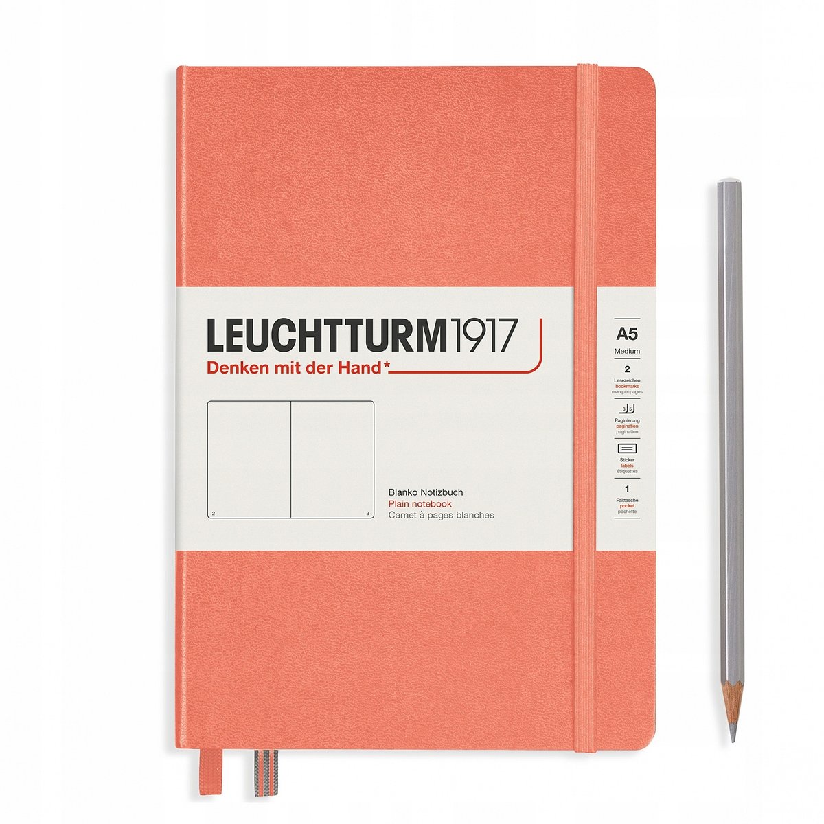 Leuchtturm1917 Notatnik Notes Medium A5 Gładki Leuchtturm1917 Sklep