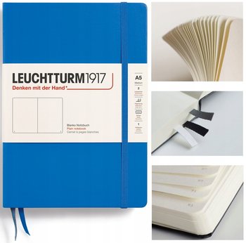 LEUCHTTURM1917 Notatnik Notes Medium A5 Gładki twarda oprawa szkicownik - Leuchtturm