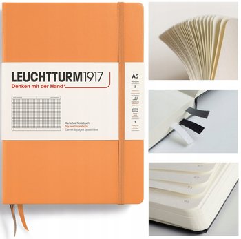 LEUCHTTURM1917 Notatnik Notes Medium A5 Kratka twarda oprawa zeszyt - Leuchtturm