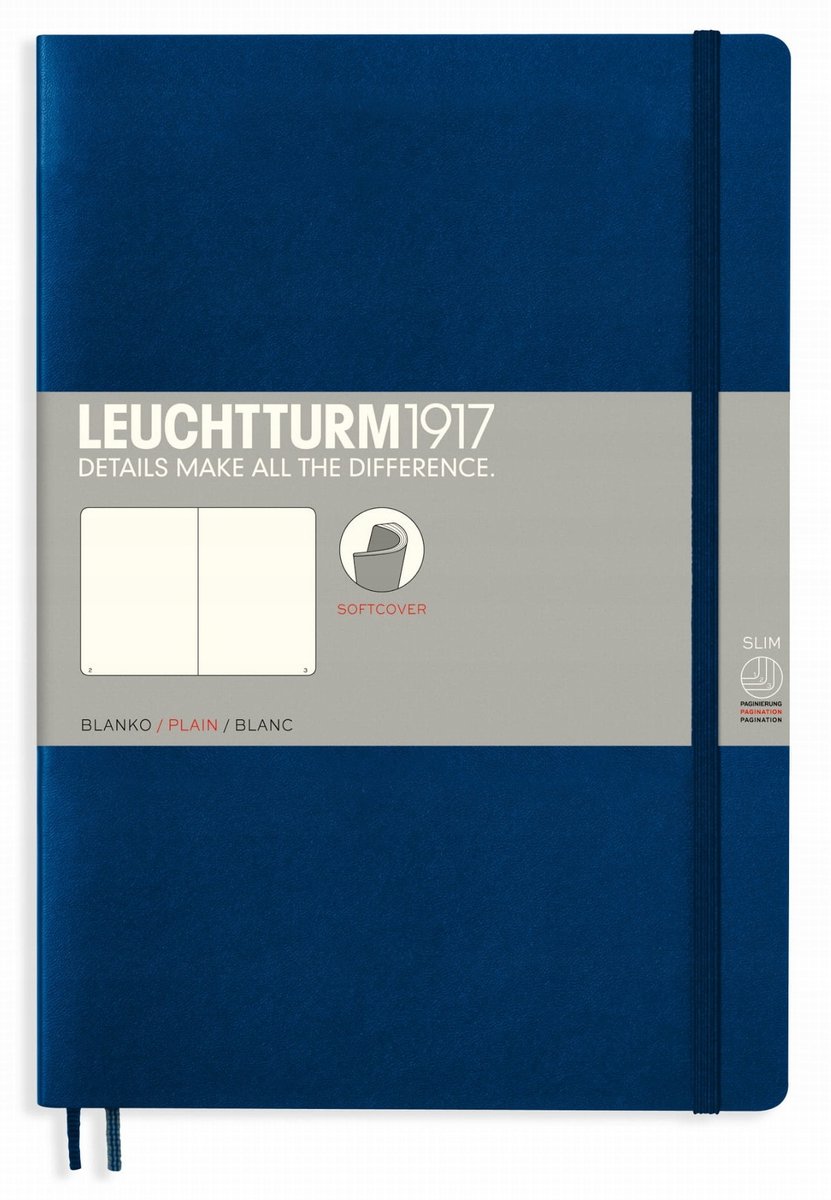 Zdjęcia - Planner Leuchtturm1917 Notatnik Notes Miękki B5 Gładki 