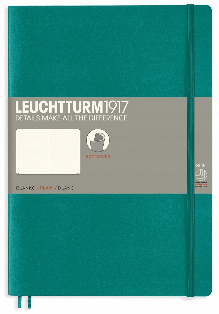 Фото - Щоденник Leuchtturm1917 Notatnik Notes Miękki B5 Gładki 