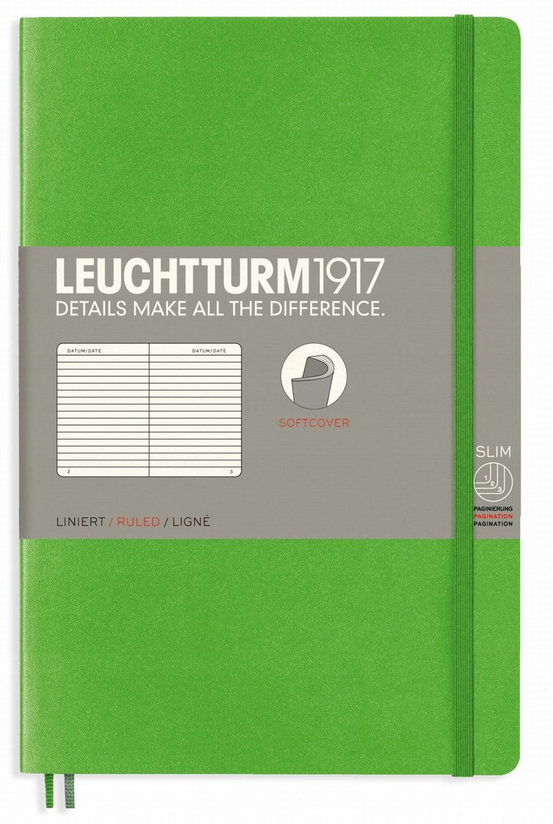 Фото - Щоденник Leuchtturm1917 Notatnik Notes Miękki B6 Linia 