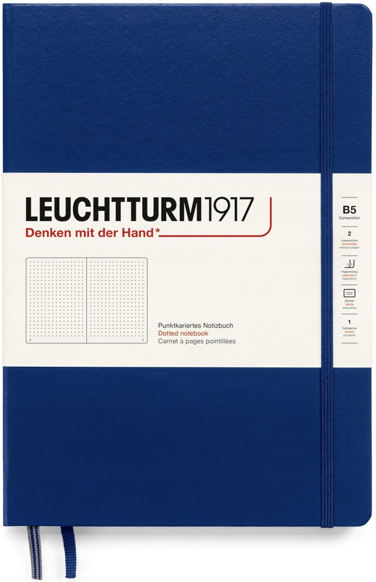 Фото - Щоденник Leuchtturm1917 Notatnik Notes Twardy B5 Kropka 