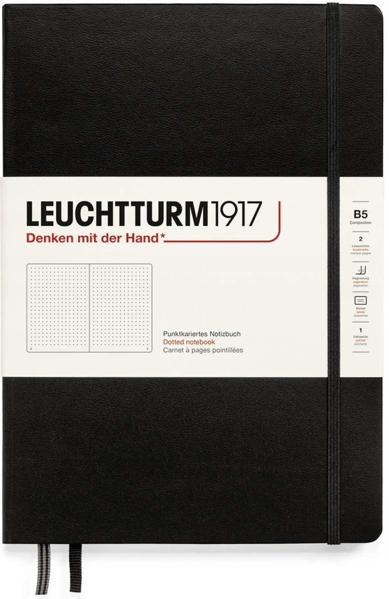 Фото - Щоденник Leuchtturm1917 Notatnik Notes Twardy B5 Kropka 