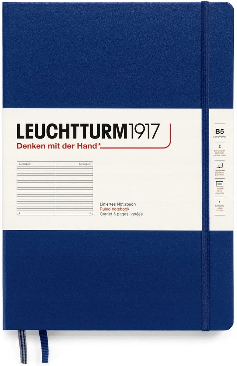 Фото - Щоденник Leuchtturm1917 Notatnik Notes Twardy B5 Linia 