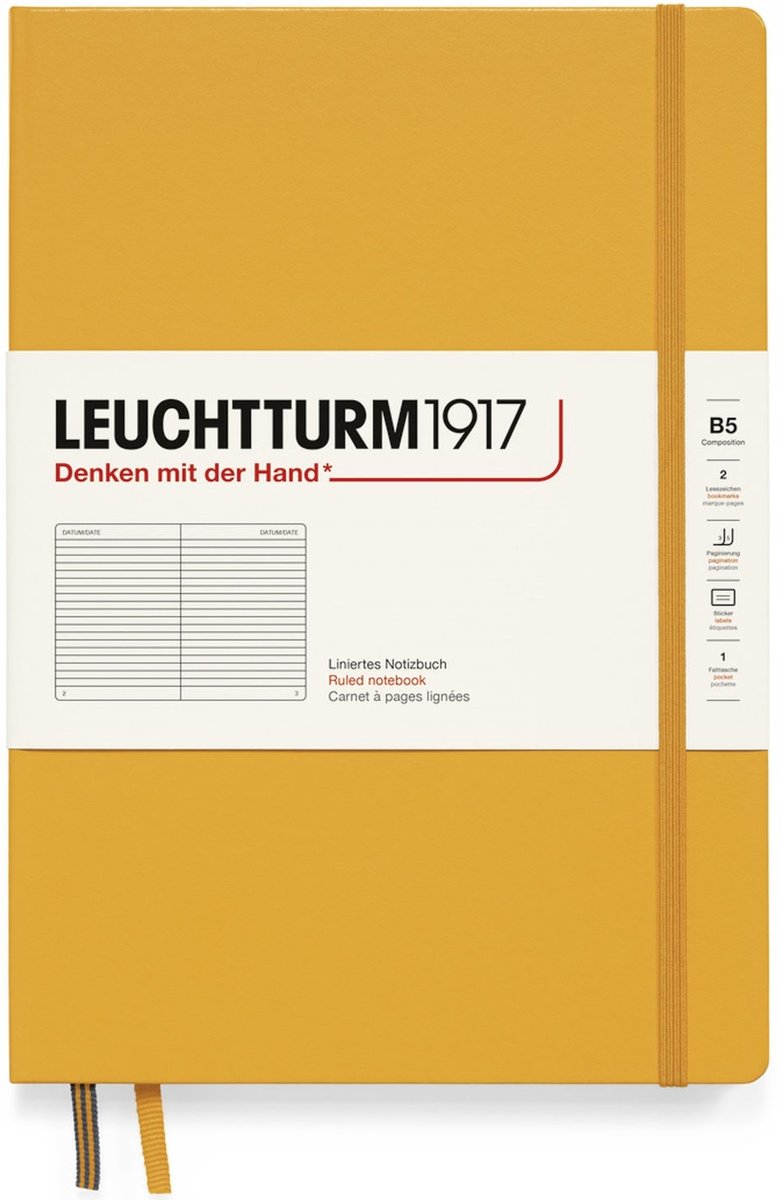 Фото - Щоденник Leuchtturm1917 Notatnik Notes Twardy B5 Linia 
