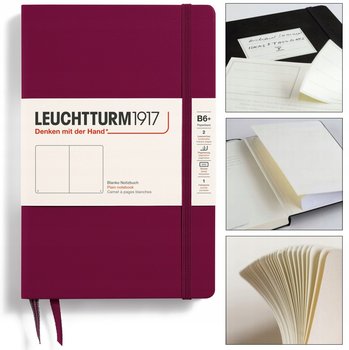 Leuchtturm1917 Notatnik Notes Twardy B6 Gładki - Leuchtturm