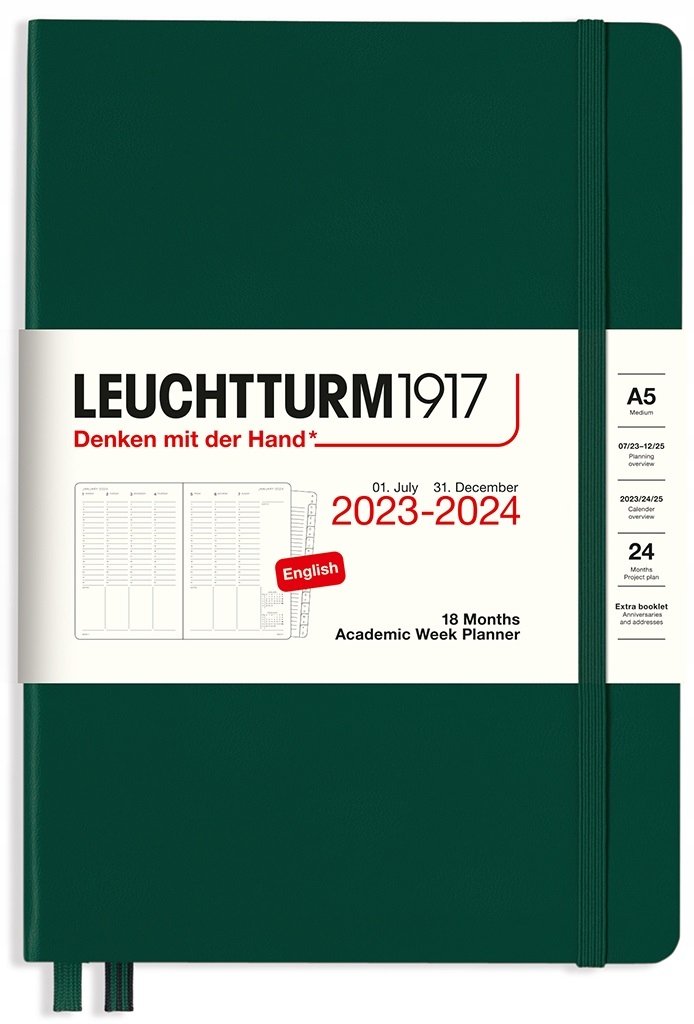 LEUCHTTURM1917 Planer kalendarz książkowy A5 tyg. - Leuchtturm | Sklep
