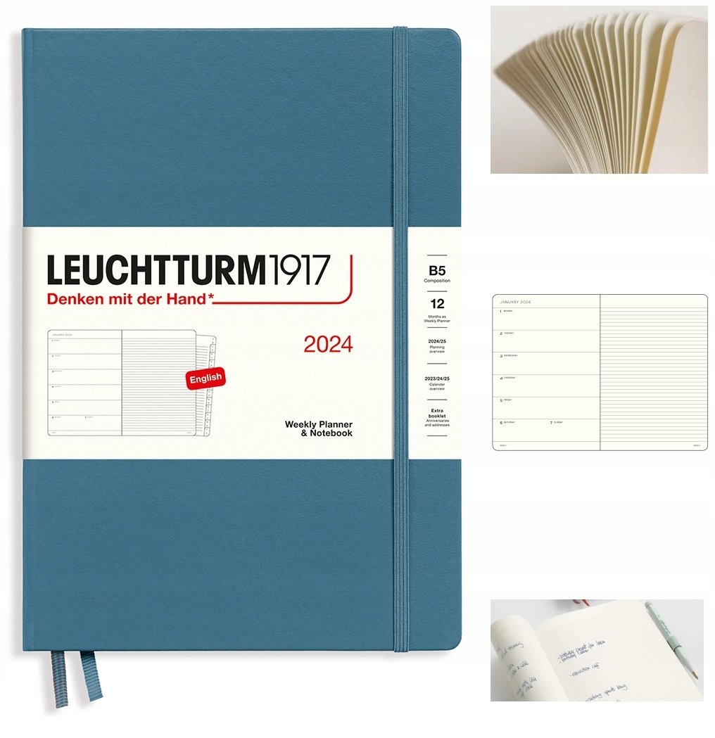 LEUCHTTURM1917 Planer kalendarz książkowy B5 tyg. - Leuchtturm | Sklep ...