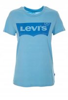 LEVI'S NIEBIESKI T-SHIRT DAMSKI LOGO BASIC M 2MVE Levi's