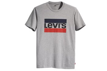Levi's Sportswear Graphic Tee 396360002, Mężczyzna, T-shirt kompresyjny, Szary - Levi's