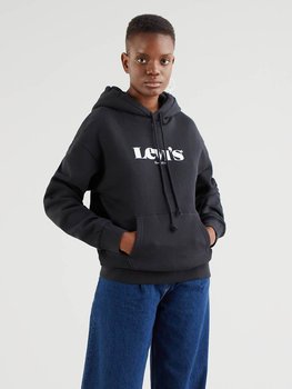 Levi'S Wmns Graphic Standard Hoodie New Logo Black - L - Levi's