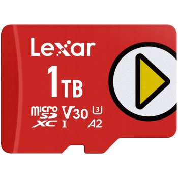 LEXAR PLAY 1TB [1000GB] microSDXC 205MB/s C10 A2 V30 U3 - Lexar
