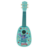 Lexibook Drewniane ukulele z nylonowymi strunami 53 cm Disney Stitch