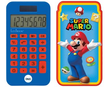 Lexibook, Kalkulator Kieszonkowy Mario Z Osłoną Ochronną C45Ni - LexiBook