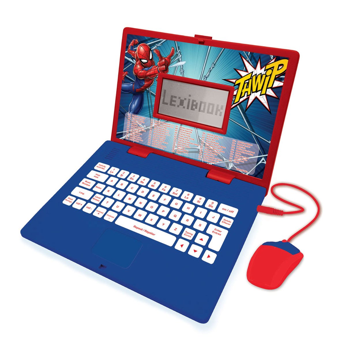 Zdjęcia - Zabawka edukacyjna Lexibook , laptop edukacyjny spider-man  jc598spi21 